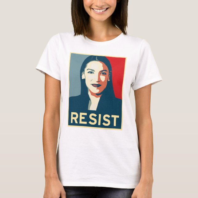 CAMISETA AOC: RESISTIR (Frente)
