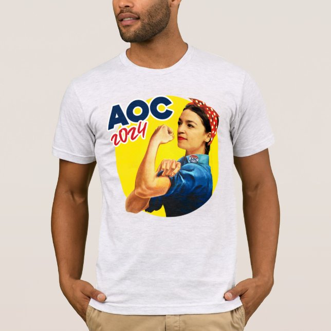Camiseta AOC The Riveter: 2024 (Frente)