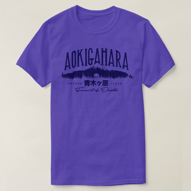 Camiseta Aokigahara (Frente do Design)