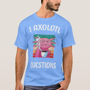 Camiseta Aolotl Faz Perguntas Estudante Escola Café Cute Ka
