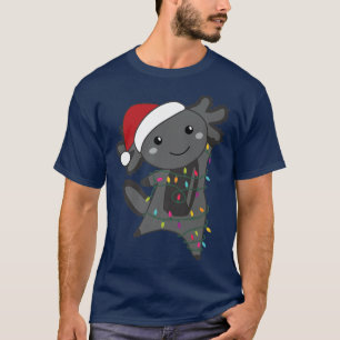 Camiseta Aolotl Feliz Fada De Natal Luz Doce Animais
