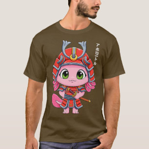 Camiseta Aolotl Samurai Ronin Japonês Andando Anime De Peix