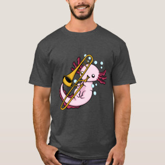 Camiseta Aolotl Tocando Trombone Banda Marcial vintage