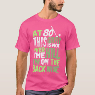 Camiseta Aos 80 Este Golfer Não Está Sobre O Morro