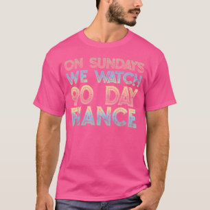 Camiseta Aos Domingos, Assistimos À Confiança De 90 Dias - 