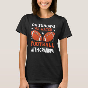 Camiseta Aos Domingos Assistimos Ao Futebol Com A Família V
