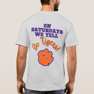 Camiseta Aos sábados gritamos - Clemson TShirt