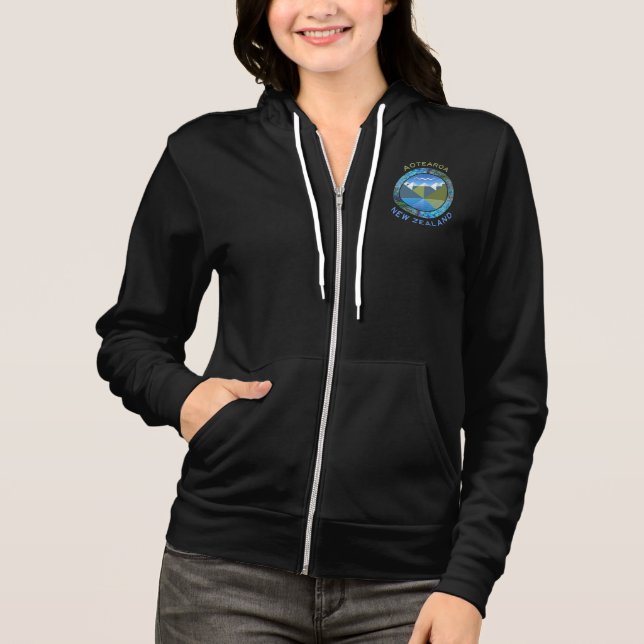 CAMISETA AOTEAROA NOVA ZEALAND HOODIE (Frente)