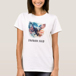Camiseta *~* AP16 American Flag EUA Bald Detailed EAGLE