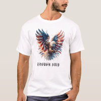 *~* AP16 Artsy American Flag Bald EAGLE EUA