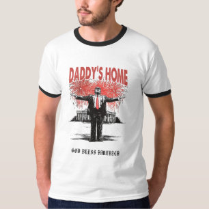 Camiseta *~* AP16 - Trump Papai está em Casa - Toalha de Go