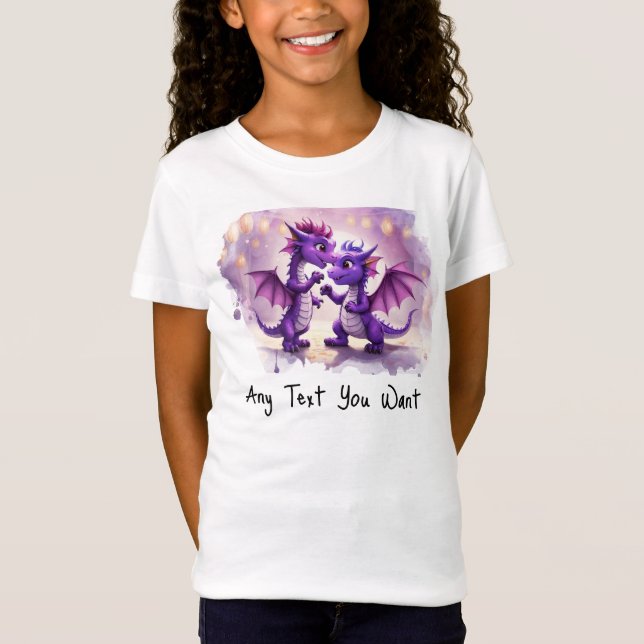 Camiseta *~* AP48 Dancing Dragon Dinossaur (Frente)