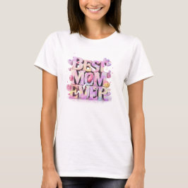 Camiseta *~* AP72 Whimsical Madre Day Hearts Flowers 3-D