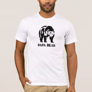 Camiseta *~* AP86 Dia de os pais Papa BEAR de aparência dif