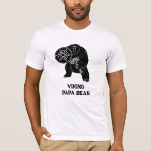 Camiseta *~* AP86 Viking Celtic Thor BEAR Dia de os pais