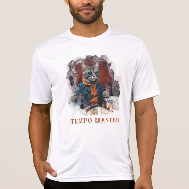 Camiseta *~* AP91 Percussionista DRUMMER Legal de Jaqueta d (Frente)