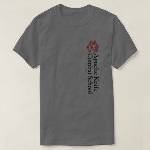Camiseta Apache Knife®™ 🇺 🇸 Kt-Shirt Da Escola De 