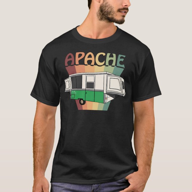 Camiseta Apache Royal Pop Up Camper 1975 (Frente)