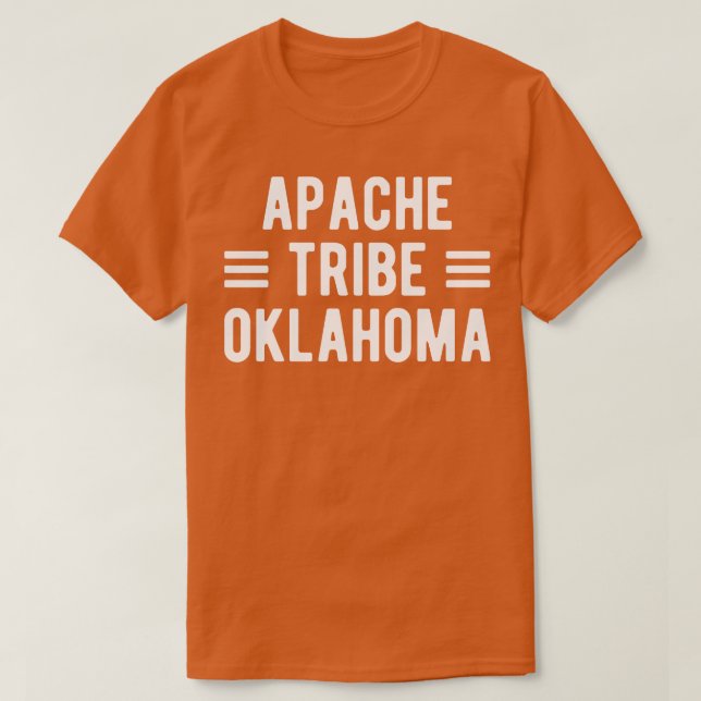 Camiseta Apache Tribe Oklahoma 1 (Frente do Design)