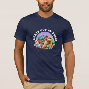 CAMISETA APAGUE AS LUZES SALVE AS TARTARUGAS 