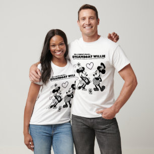 Camiseta 'Apaixonado' do Steamboat Willie
