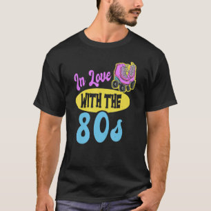 Camiseta Apaixonado Pela Cotação De anos 80 Para Um Patinad