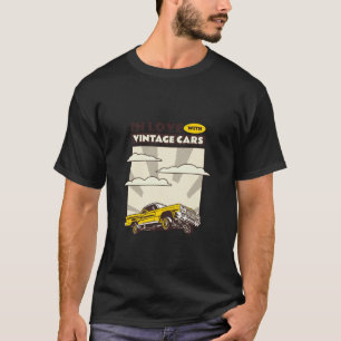 Camiseta Apaixonado por Carros Antigos (Gráfico de Carro Cl
