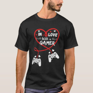 Camiseta Apaixonado Por Um Jogo De Dia de os namorados De J