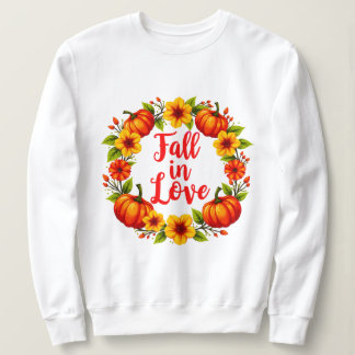 Camiseta Apaixonado: Vibrante Design de Wreath de outono