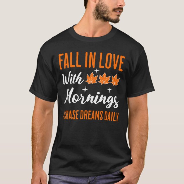 Camiseta Apaixonados Por Manhãs (Frente)