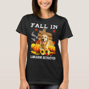 Camiseta Apaixonar-Se Pelo Cachorro De Labrador Retriever N