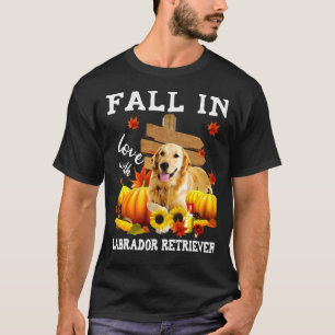 Camiseta Apaixonar-Se Pelo Cachorro De Labrador Retriever N
