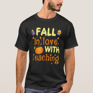 Camiseta Apaixonar-Se Pelo Ensino De Víblias Do Outono