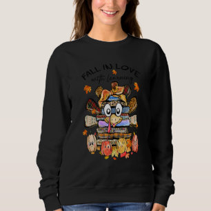 Camiseta Apaixonar-Se Por Aprender A Queda Do Outono Deixa 