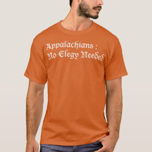 Camiseta Apalaches Não Precisa De Sujeira Elegante
