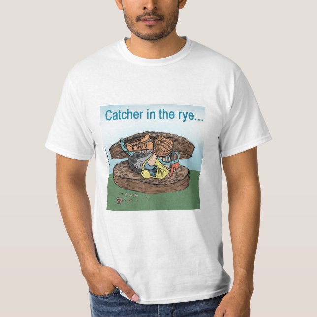 Camiseta Apanhador de Beisebol no Trigo (Frente)