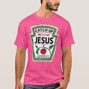 Camiseta Apanhe Jesus Cristo Cristão Engraçado