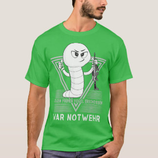 Camiseta Apanhem-se os primeiros atiradores de pássaros que