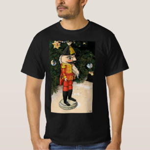 Camiseta Aparador de Nozes Antigo sob a Árvore de Natal