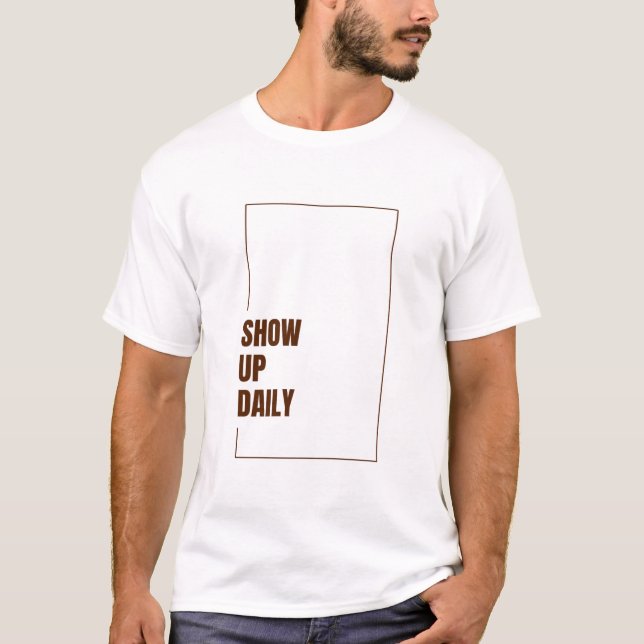 CAMISETA APAREÇA DIARIAMENTE (Frente)