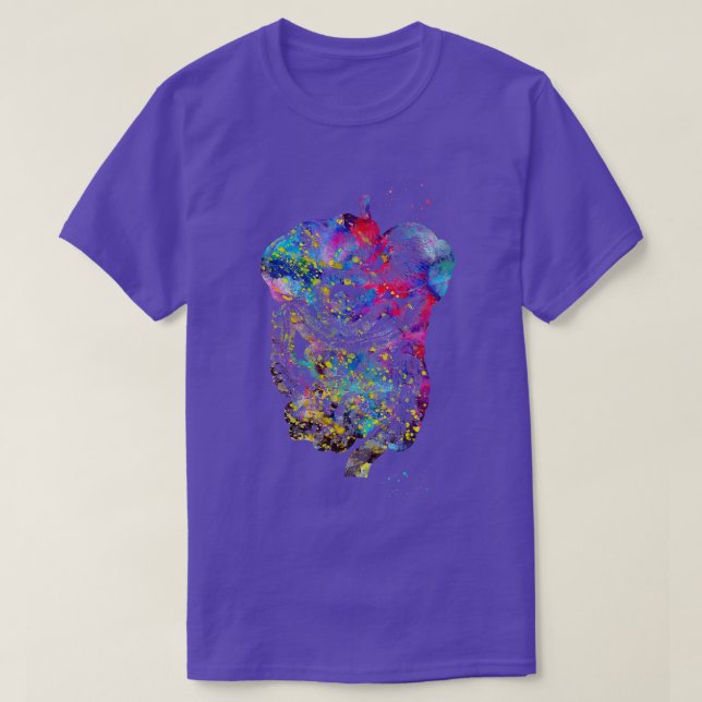 Camiseta Aparelho digestivo (Frente do Design)