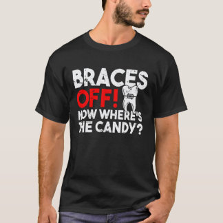 Camiseta Aparelho Ortodôntico Desligado Agora Onde Está O D