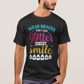 Camiseta Aparelho Ortodôntico Mulheres Ortodontia Dentista 