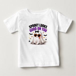 Camiseta Aparência Assustadora Fica Bem Em Você Funny Ghost