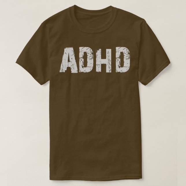Camiseta Aparência de ADHD (Frente do Design)