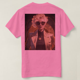 Camiseta aparência de luxo