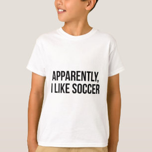 Camiseta Aparentemente Eu Gosto de Futebol