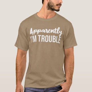 Camiseta Aparentemente Imrouble Sarcástico Piada Divertida 