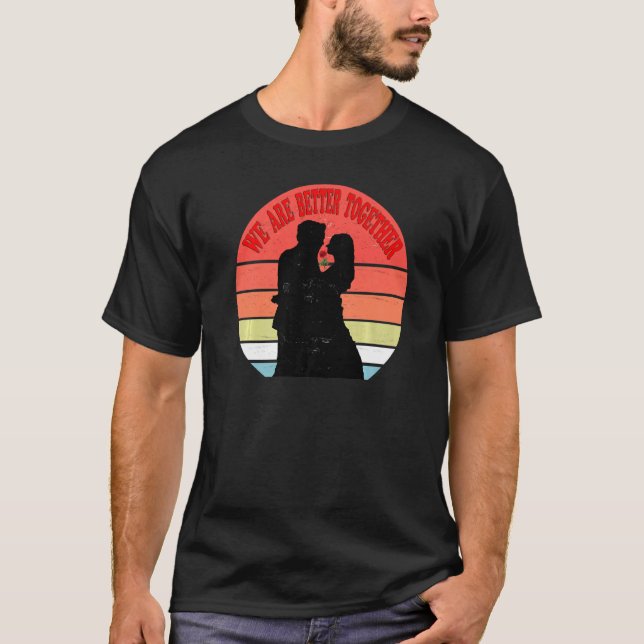 Camiseta Aparentemente somos problema quando estamos melhor (Frente)