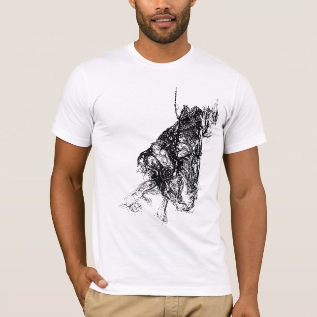 Camiseta Aparição Flutuante Preta (Frente)
